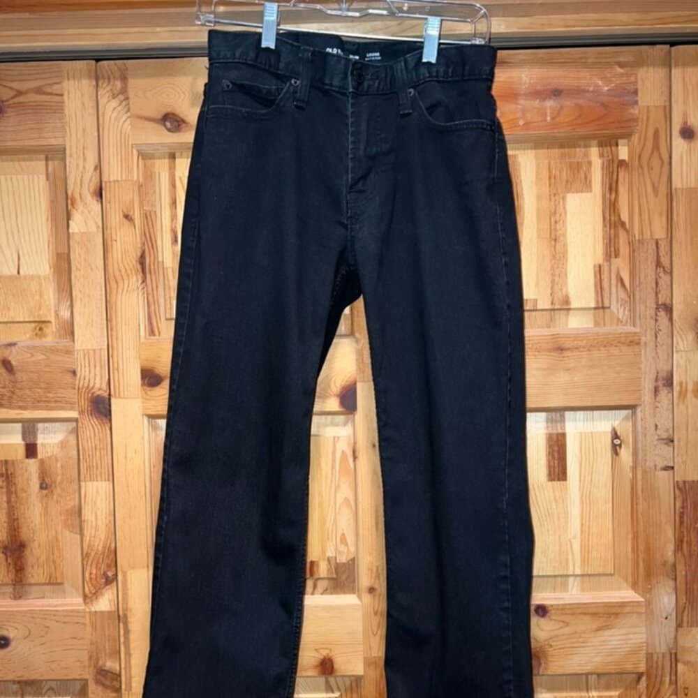 Old Navy Men's Loose Black Pant